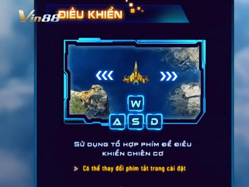 Cách điều khiển phi thuyền trong game