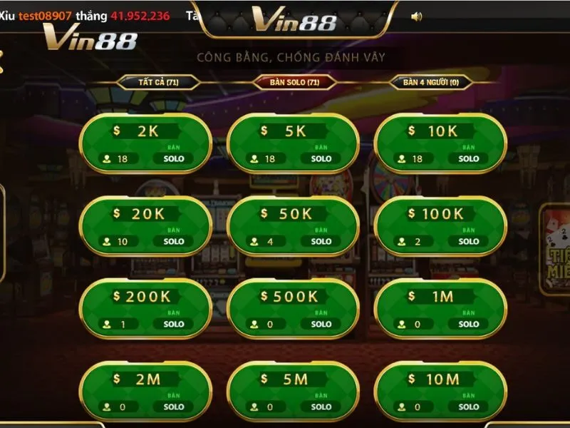 Giao diện đẹp mắt, dễ chơi là điểm chung của các game bài