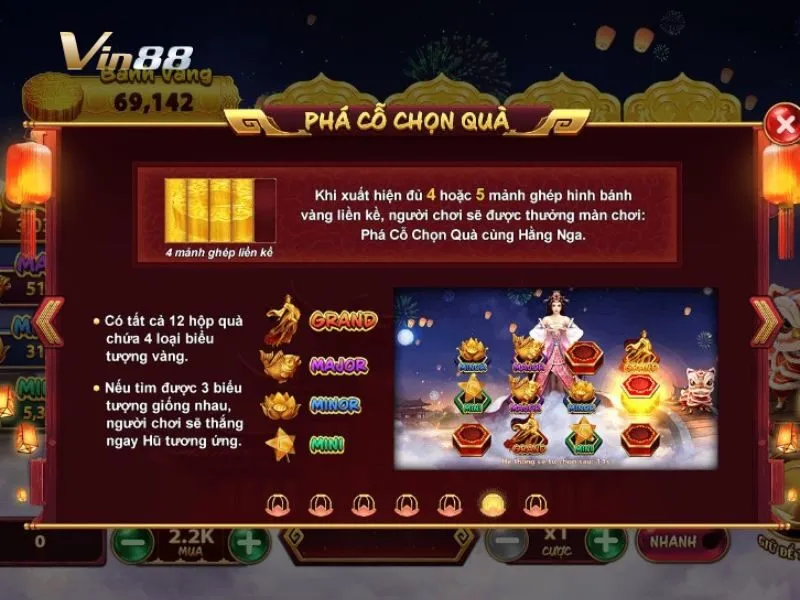 Tham gia bóc bánh cùng Hằng Nga trên Vin88