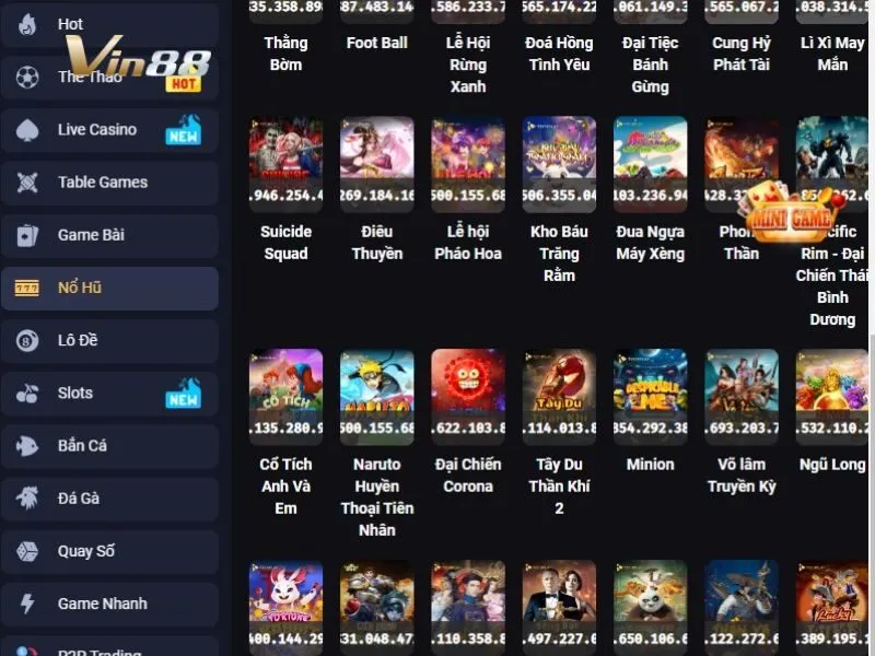Tìm Kho Báu Trăng Rằm trên danh mục game Nổ Hũ