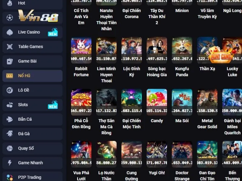 Tìm Thợ săn Ma Cà Rồng trên danh mục game Nổ Hũ